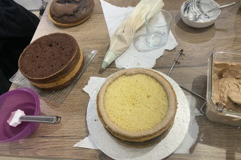 Cliquez pour zoomer ! Layer cake Kinder Bueno Thermomix par Elsie3430