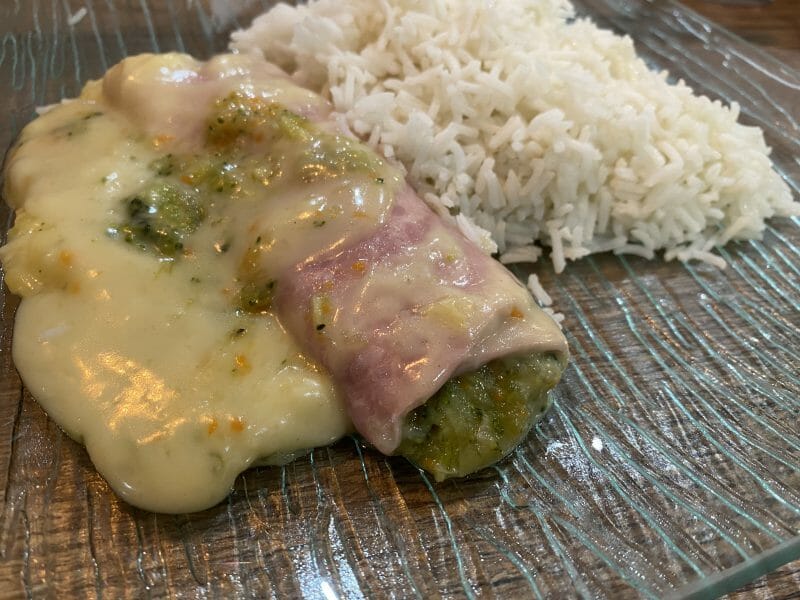 Cliquez pour zoomer ! Roulés gratinés de jambon aux légumes Thermomix par Elsie3430