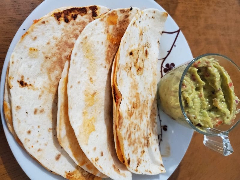 Cliquez pour zoomer ! Quesadillas poulet guacamole Thermomix par maga9