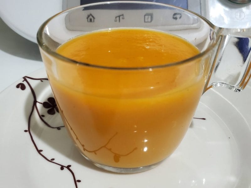 Cliquez pour zoomer ! Crème de patate douce au gingembre Thermomix par maga9