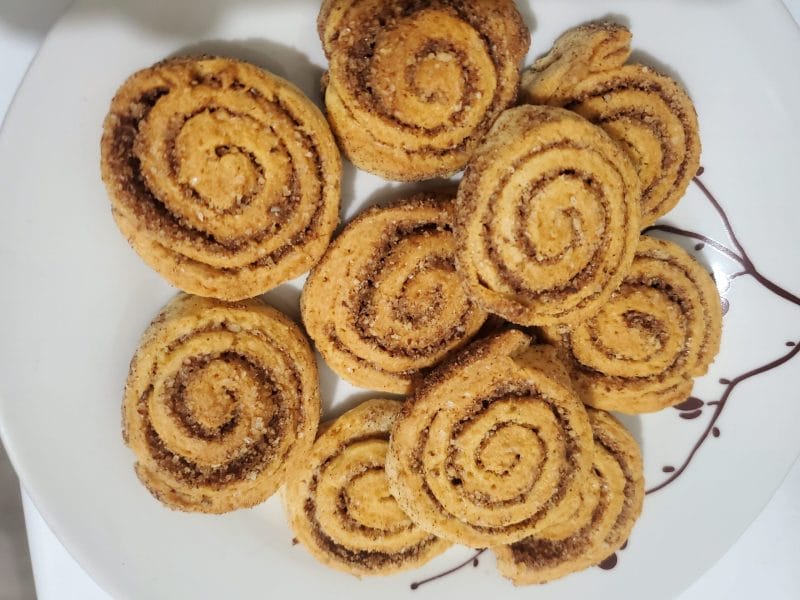 Cliquez pour zoomer ! Spirales amande et cannelle Thermomix par maga9