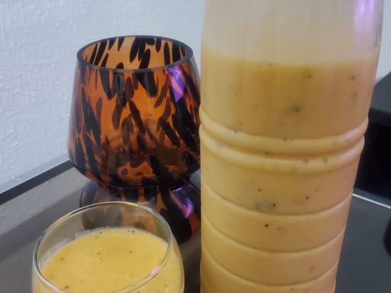Cliquez pour zoomer ! Smoothie fruit de la passion et mangue Thermomix par maga9