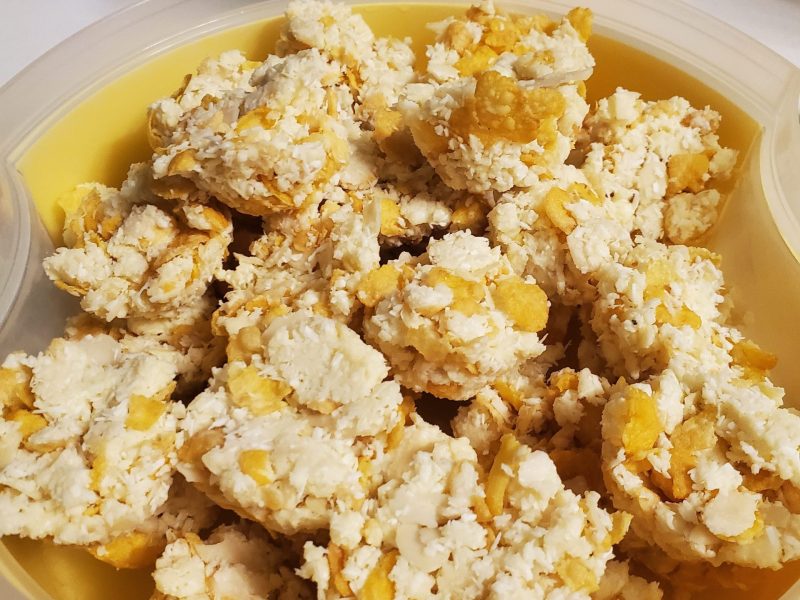 Cliquez pour zoomer ! Rochers coco amandes Thermomix par maga9