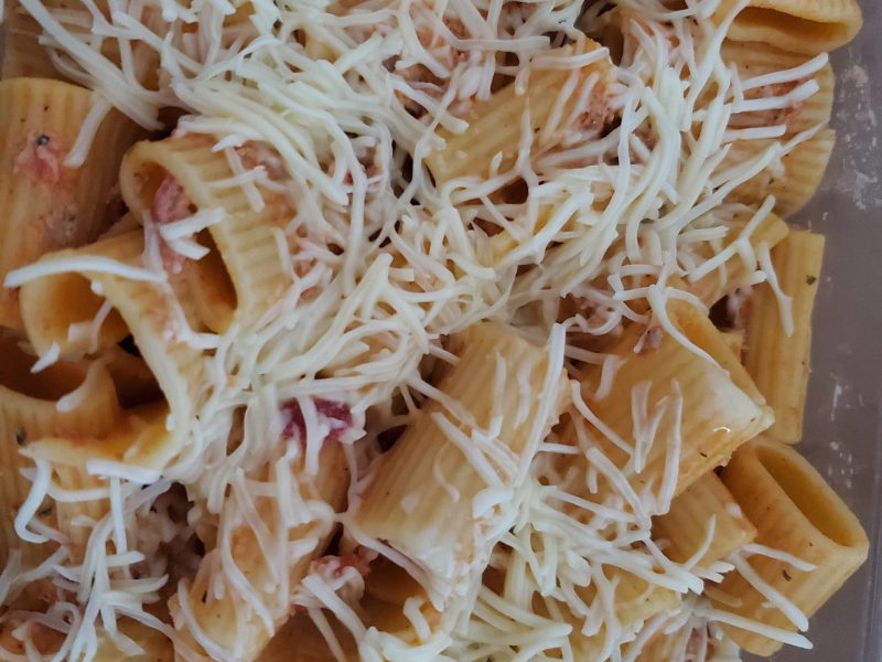 Cliquez pour zoomer ! Pâtes crémeuses à la saucisse Thermomix par maga9