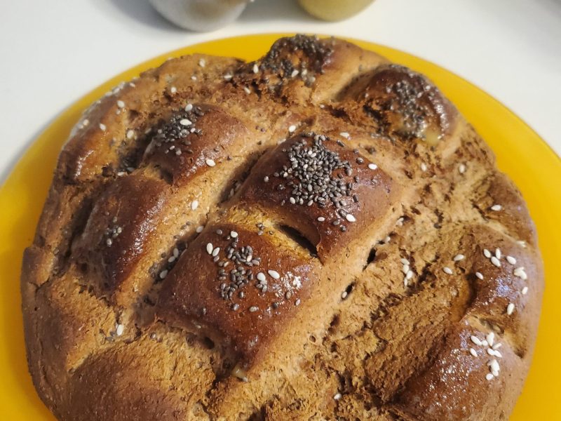 Cliquez pour zoomer ! Pain au sarrasin et citron Thermomix par maga9