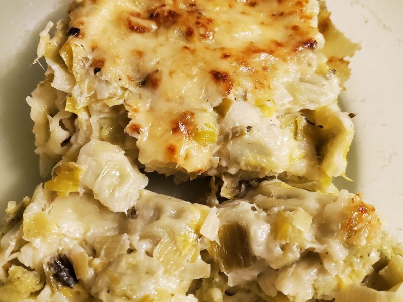 Cliquez pour zoomer ! Gratin de ravioles aux poireaux Thermomix par maga9