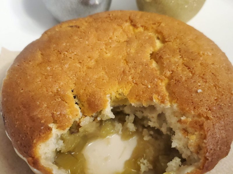 Cliquez pour zoomer ! Cobbler à la rhubarbe Thermomix par maga9