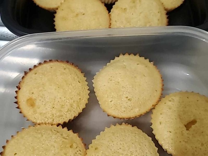 Cliquez pour zoomer ! Mi-cuits chocolat blanc et citron Thermomix par maga9