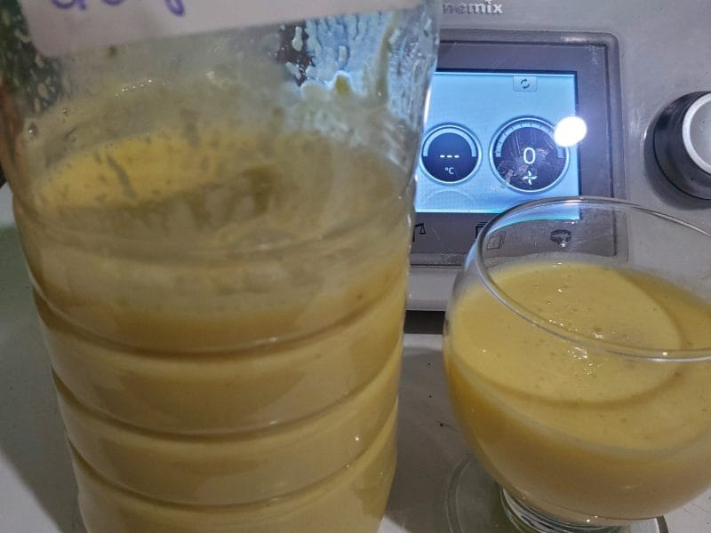 Cliquez pour zoomer ! Milkshake orange banane Thermomix par maga9