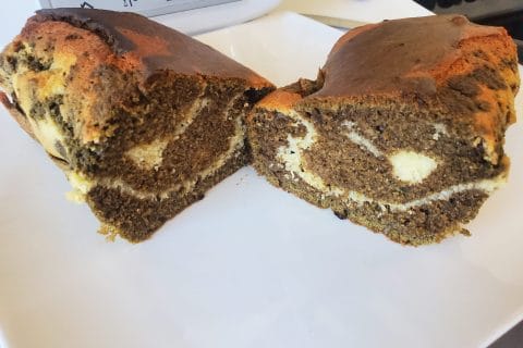 Cliquez pour zoomer ! Marbré au thé matcha Thermomix par maga9