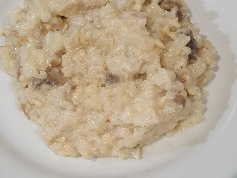 Cliquez pour zoomer ! Risotto poulet et champignons Thermomix par vanes_8