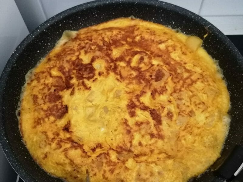 Cliquez pour zoomer ! Tortilla de patatas Thermomix par nenette29000