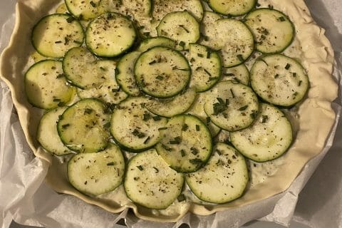 Cliquez pour zoomer ! Tarte courgettes et ricotta Thermomix par burki04