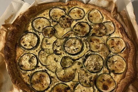 Cliquez pour zoomer ! Tarte courgettes et ricotta Thermomix par burki04