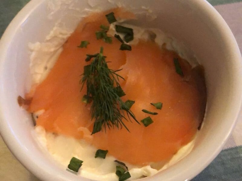 Cliquez pour zoomer ! Cheesecake au saumon sans cuisson Thermomix par burki04