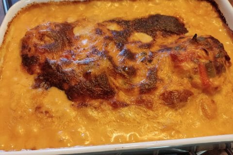 Cliquez pour zoomer ! Poulet à la crème de poivrons Thermomix par mariepierrecuisine