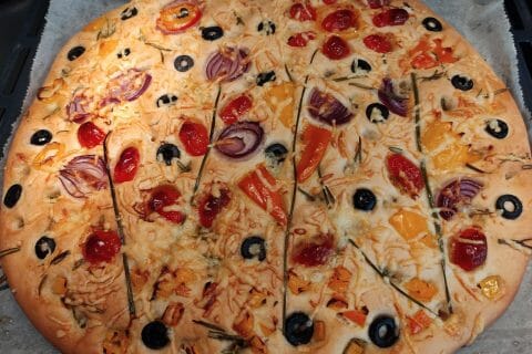 Cliquez pour zoomer ! Focaccia Thermomix par mariepierrecuisine