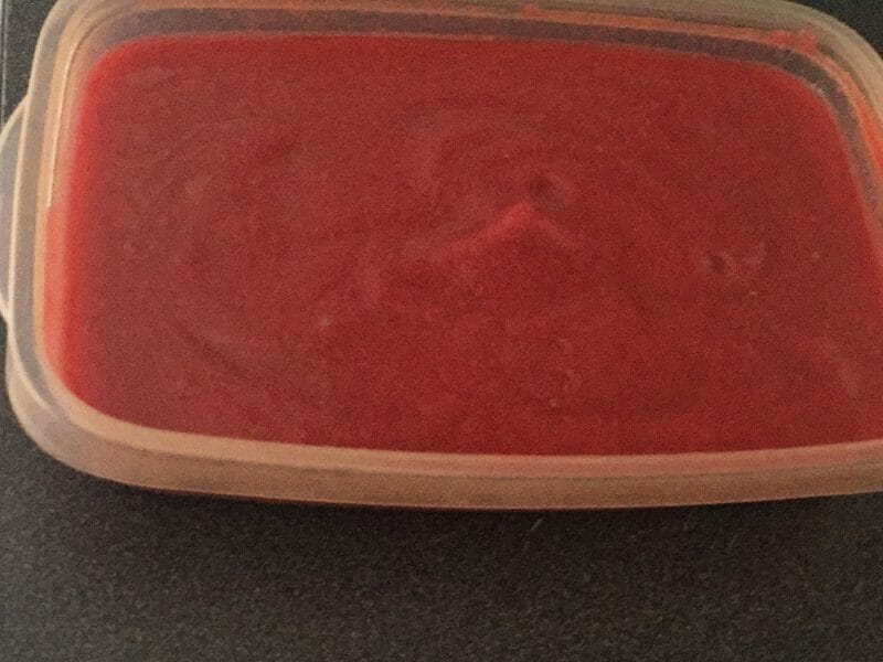 Compote pomme framboise au Thermomix Cookomix