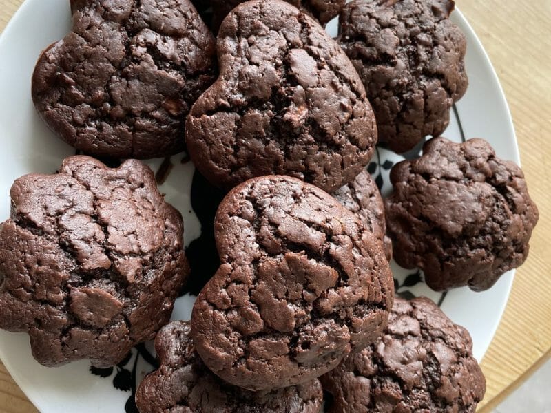 Cliquez pour zoomer ! Muffins poires chocolat Thermomix par SCSC
