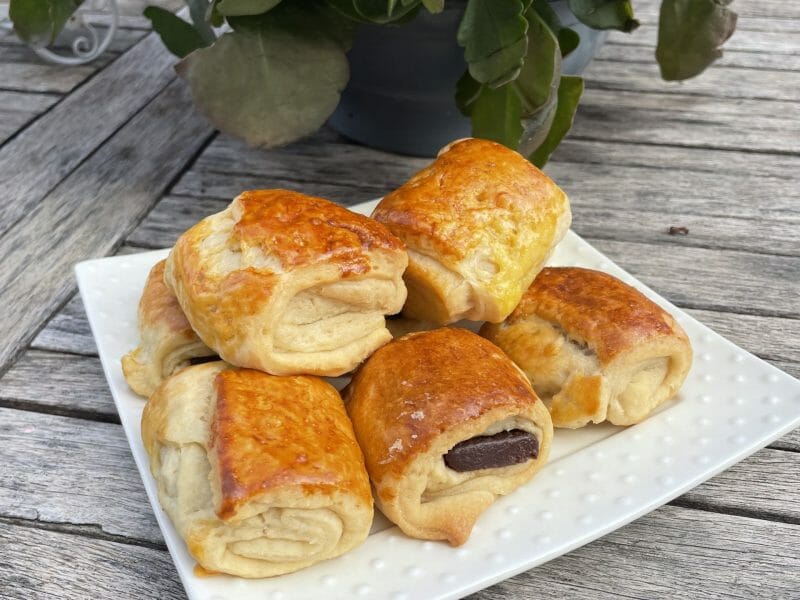 Cliquez pour zoomer ! Pains au chocolat briochés Thermomix par SCSC