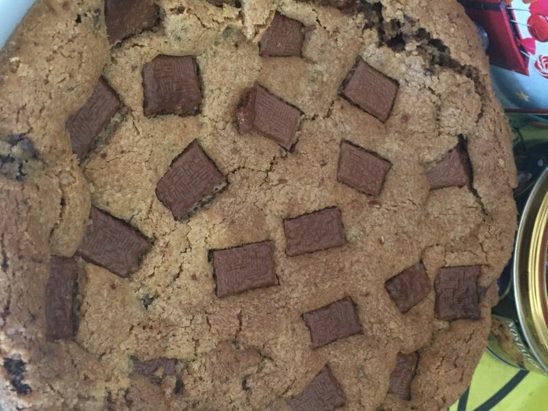 Le Cookie Geant Au Thermomix Cookomix Le Cookie Geant Au Thermomix Cookomix