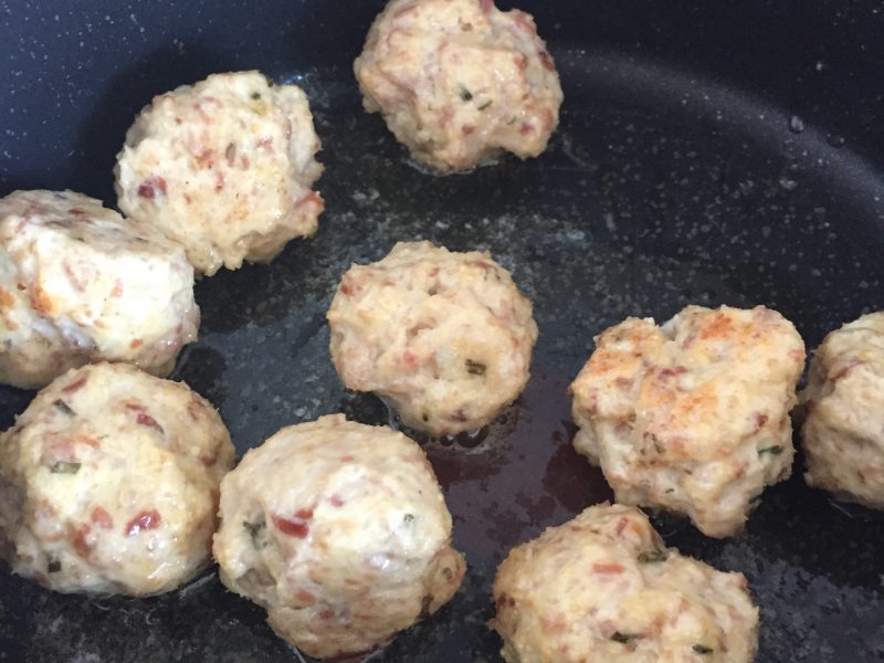 Cliquez pour zoomer ! Boulettes de poulet au chorizo Thermomix par SCSC