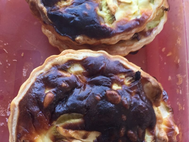 Cliquez pour zoomer ! Tarte courgettes, chèvre et pignons de pin Thermomix par SCSC