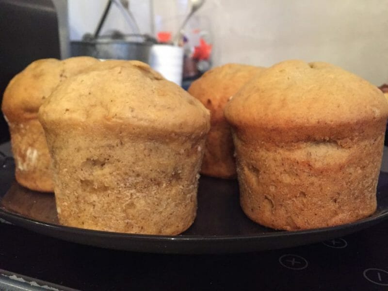 Cliquez pour zoomer ! Muffins à la banane Thermomix par SCSC