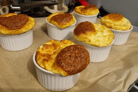 Cliquez pour zoomer ! Soufflé au camembert et calvados Thermomix par letopchef