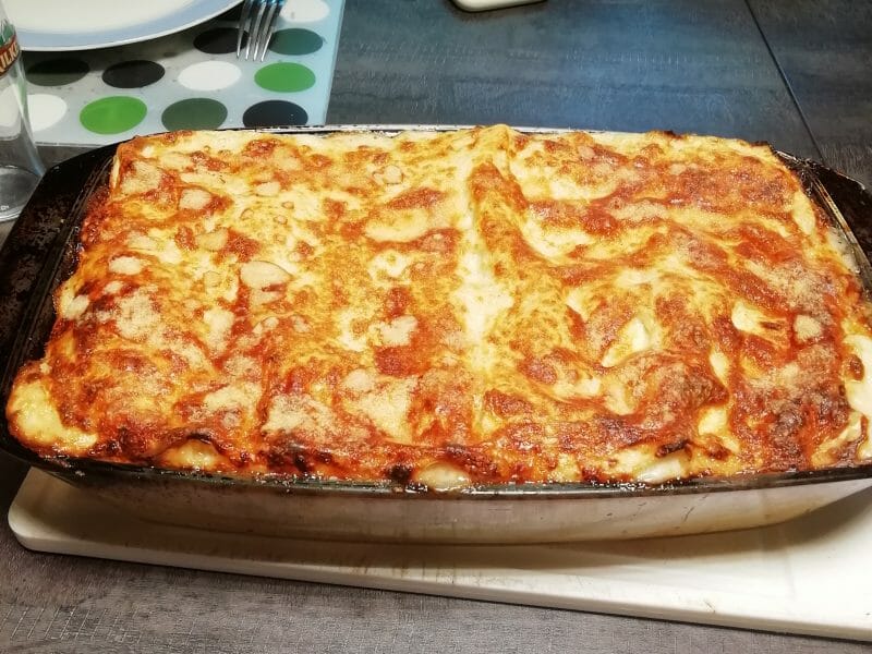 Cliquez pour zoomer ! Lasagnes au saumon et poireaux Thermomix par vero