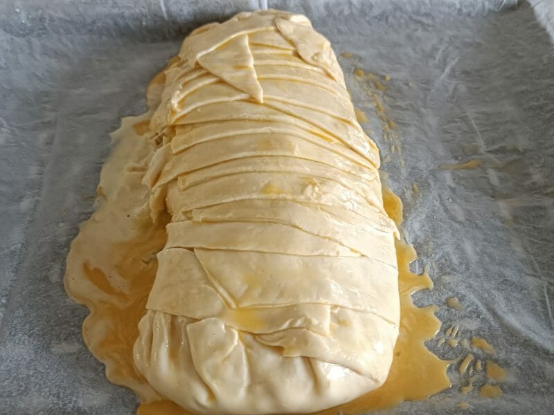 Cliquez pour zoomer ! Feuilleté saumon et poireaux Thermomix par vero