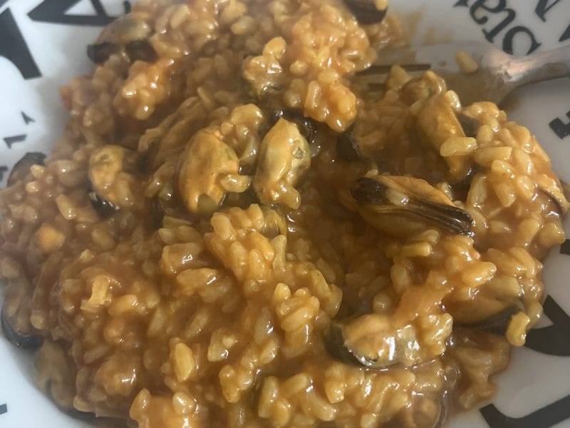 Cliquez pour zoomer ! Risotto aux fruits de mer Thermomix par lewlew