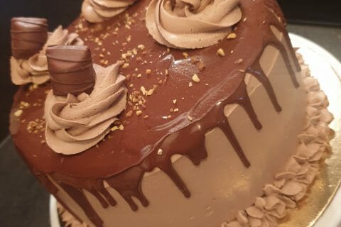 Cliquez pour zoomer ! Layer cake Kinder Bueno Thermomix par megane_57