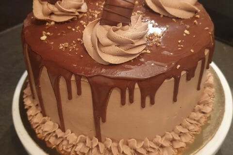 Cliquez pour zoomer ! Layer cake Kinder Bueno Thermomix par megane_57
