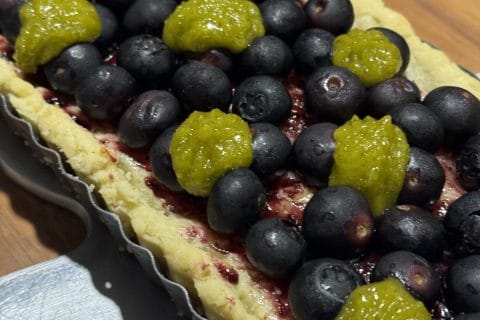 Cliquez pour zoomer ! Tarte aux myrtilles Thermomix par matt06