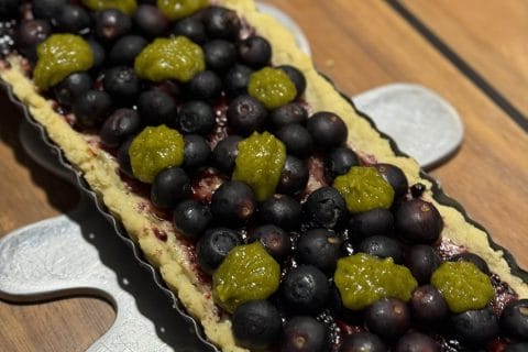 Cliquez pour zoomer ! Tarte aux myrtilles Thermomix par matt06