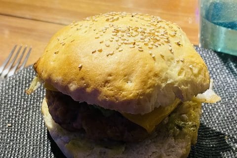 Cliquez pour zoomer ! Burger au saumon Thermomix par matt06