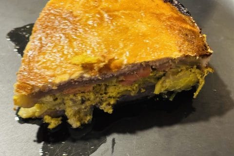 Cliquez pour zoomer ! Tourte aux poireaux et au saumon fumé Thermomix par matt06