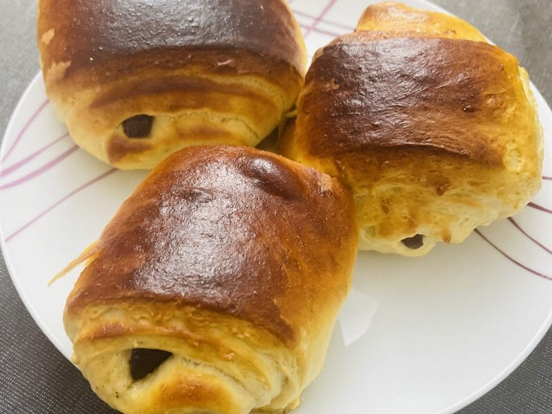 Cliquez pour zoomer ! Pains au chocolat briochés Thermomix par matt06