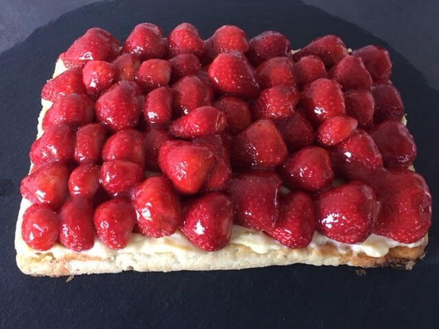 Cliquez pour zoomer ! Tarte aux fraises Thermomix par MumuB38