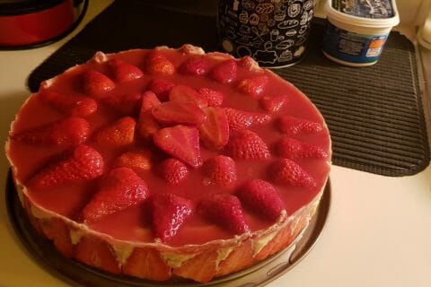 Cliquez pour zoomer ! Fraisier Thermomix par marieclaude974