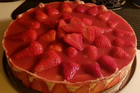 Cliquez pour zoomer ! Fraisier Thermomix par marieclaude974