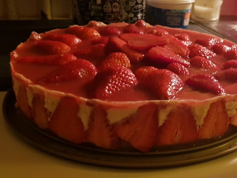 Cliquez pour zoomer ! Fraisier Thermomix par marieclaude974