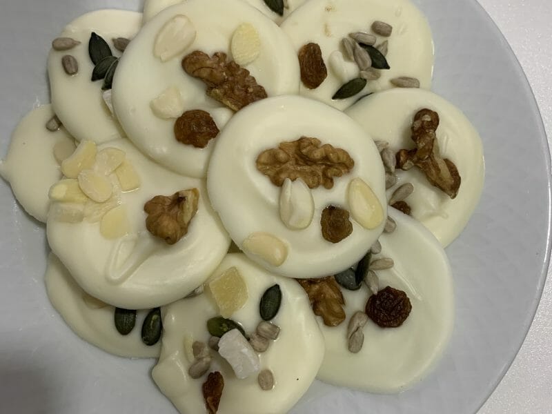 Cliquez pour zoomer ! Mendiants au chocolat Thermomix par hasna2020