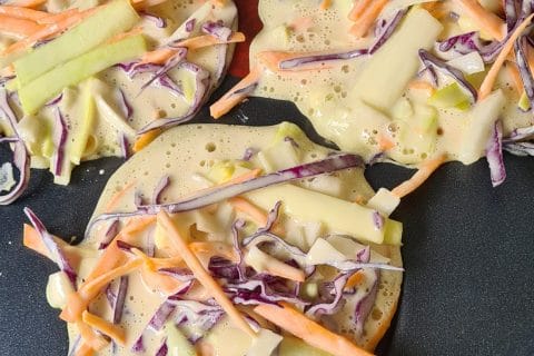 Cliquez pour zoomer ! Yachaejeon – Pancakes de légumes coréens Thermomix par Mag30