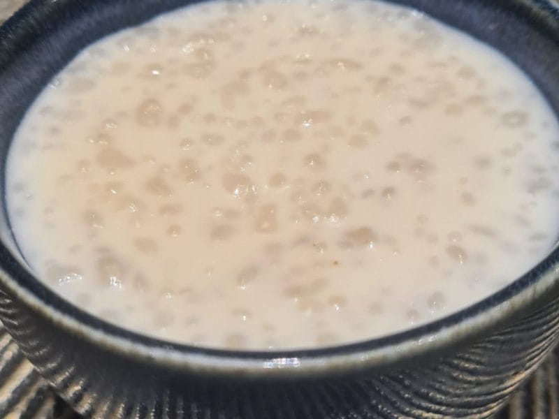 Cliquez pour zoomer ! Perles de tapioca aux bananes et lait de coco Thermomix par Mag30