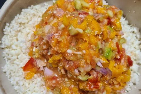 Cliquez pour zoomer ! Taboulé de chou-fleur Thermomix par Mag30