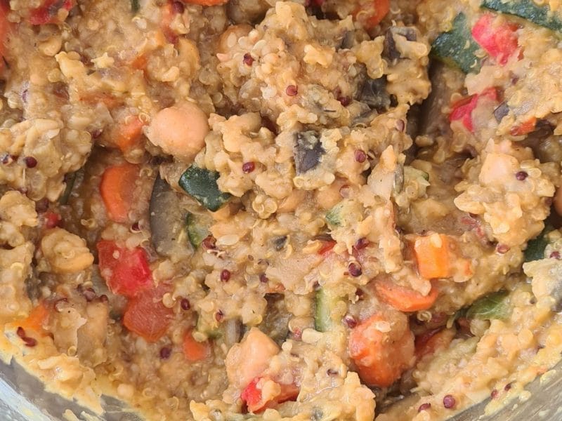 Cliquez pour zoomer ! Bowl méditerranéen aux légumes et céréales Thermomix par Mag30