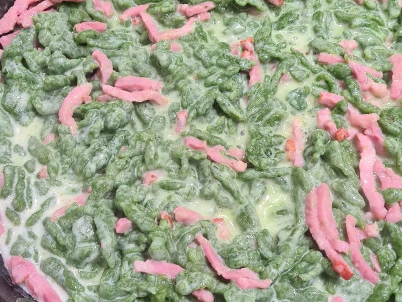 Cliquez pour zoomer ! Spätzle aux épinards Thermomix par Mag30