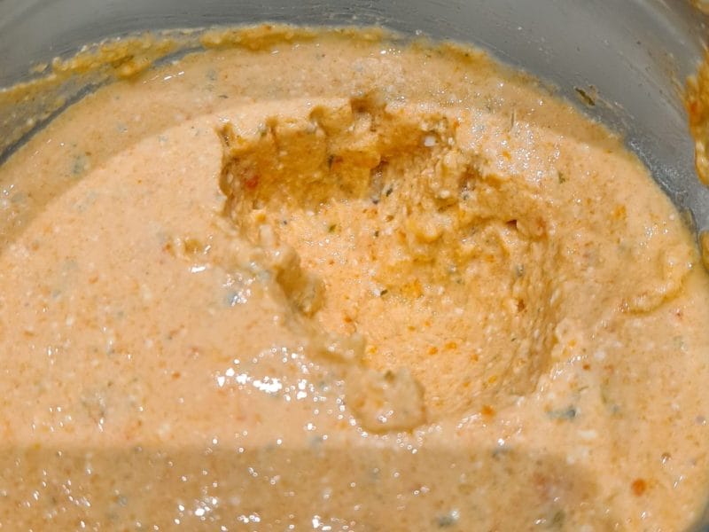 Cliquez pour zoomer ! Crème de poivrons à la feta Thermomix par Mag30